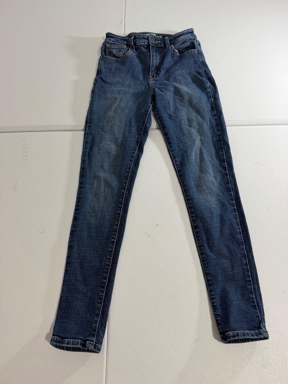 Levi’s 721 High Rise Skinny Jeans Women’s 26x28 Dark Wash Denim